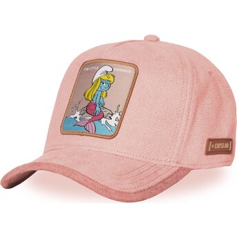 Cap izliekta pink snapback Smurfette The Smurfs no Capslab