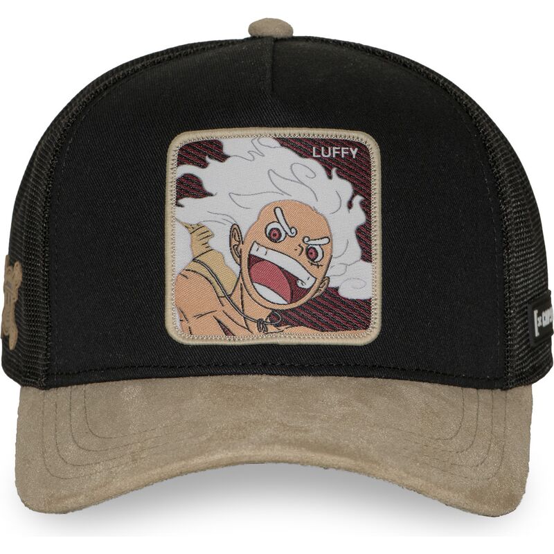 trucker-cap-schwarz-und-beige-monkey-d-luffy-op7-g5b-one-piece-von-capslab