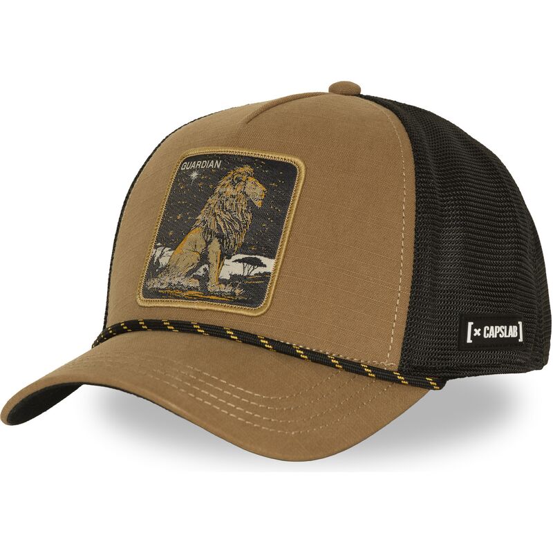 cap-izliekta-brown-snapback-lion-beasts-no-capslab