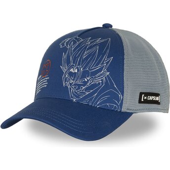 Blaue Trucker-Kappe Vegetto DBZ11 PCBITOB Dragon Ball von Capslab