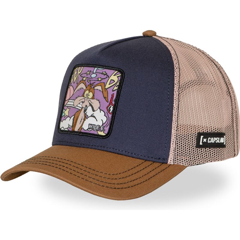 cepur-izliekta-truckeris-daudzkrasains-snapback-loo13-wilb-koijots-looney-tunes-no-capslab