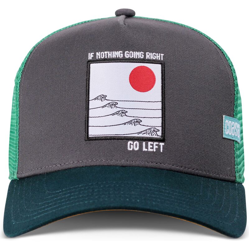 cepur-izliekta-truckeris-zals-snapback-go-left-hft-no-coastal cepur-izliekta-truckeris-zals-snapback-go-left-hft-no-coastal