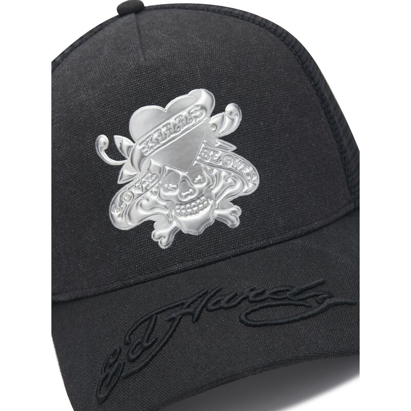 cepur-izliekta-truckeris-melns-snapback-love-kills-slowly-washed-no-ed-hardy cepur-izliekta-truckeris-melns-snapback-love-kills-slowly-washed-no-ed-hardy