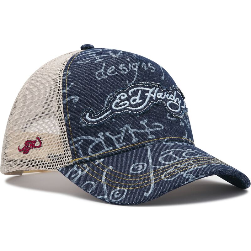 cepur-izliekta-truckeris-tumsi-zils-snapback-don-denim-no-ed-hardy cepur-izliekta-truckeris-tumsi-zils-snapback-don-denim-no-ed-hardy
