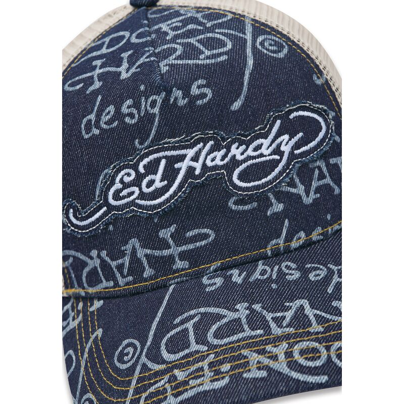 cepur-izliekta-truckeris-tumsi-zils-snapback-don-denim-no-ed-hardy cepur-izliekta-truckeris-tumsi-zils-snapback-don-denim-no-ed-hardy