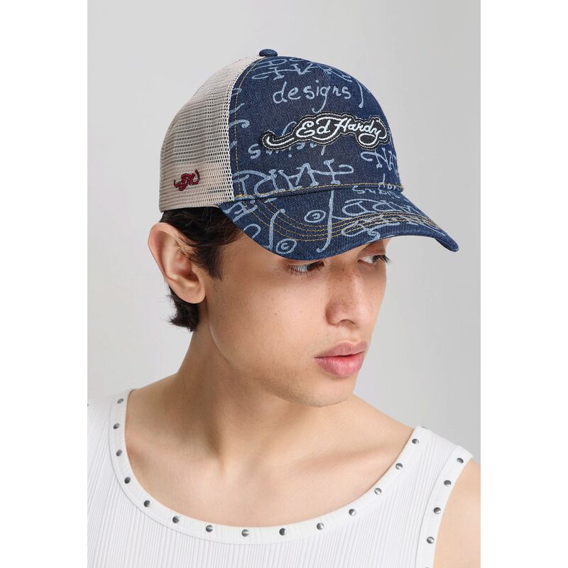 cepur-izliekta-truckeris-tumsi-zils-snapback-don-denim-no-ed-hardy cepur-izliekta-truckeris-tumsi-zils-snapback-don-denim-no-ed-hardy