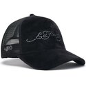 cepur-izliekta-truckeris-melns-snapback-core-silver-diamante-velour-no-ed-hardy