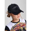 cepur-izliekta-truckeris-melns-snapback-core-silver-diamante-velour-no-ed-hardy