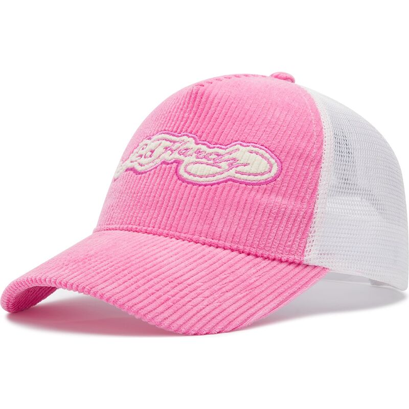 cepur-izliekta-truckeris-roza-snapback-embroidery-applique-cord-no-ed-hardy