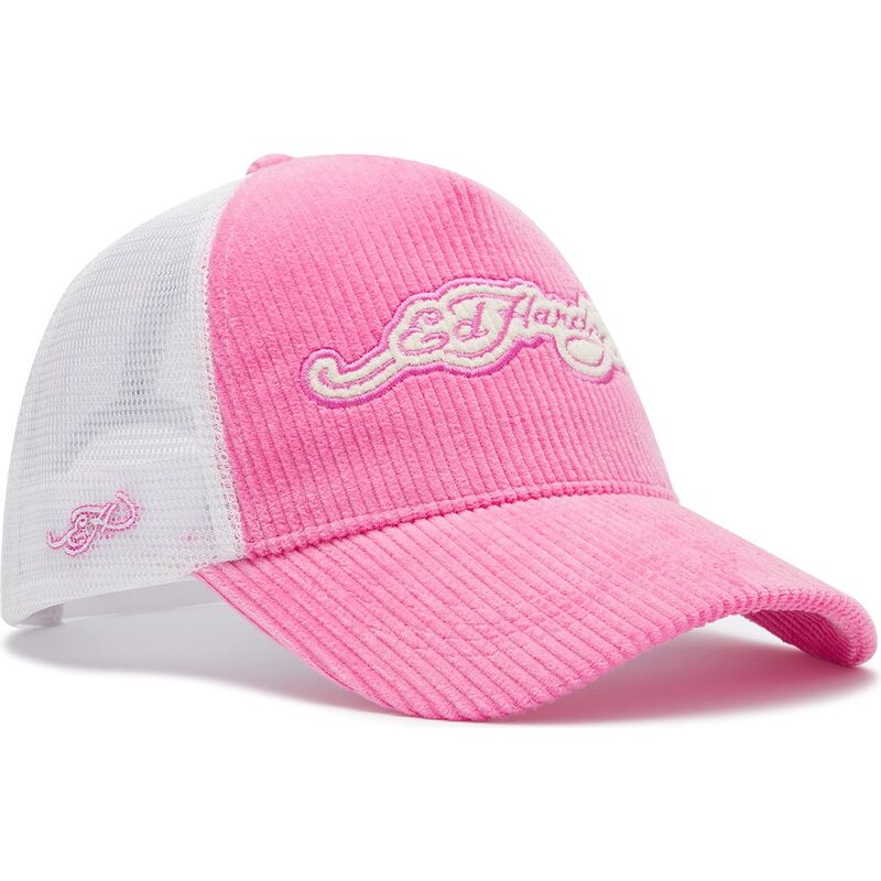 cepur-izliekta-truckeris-roza-snapback-embroidery-applique-cord-no-ed-hardy