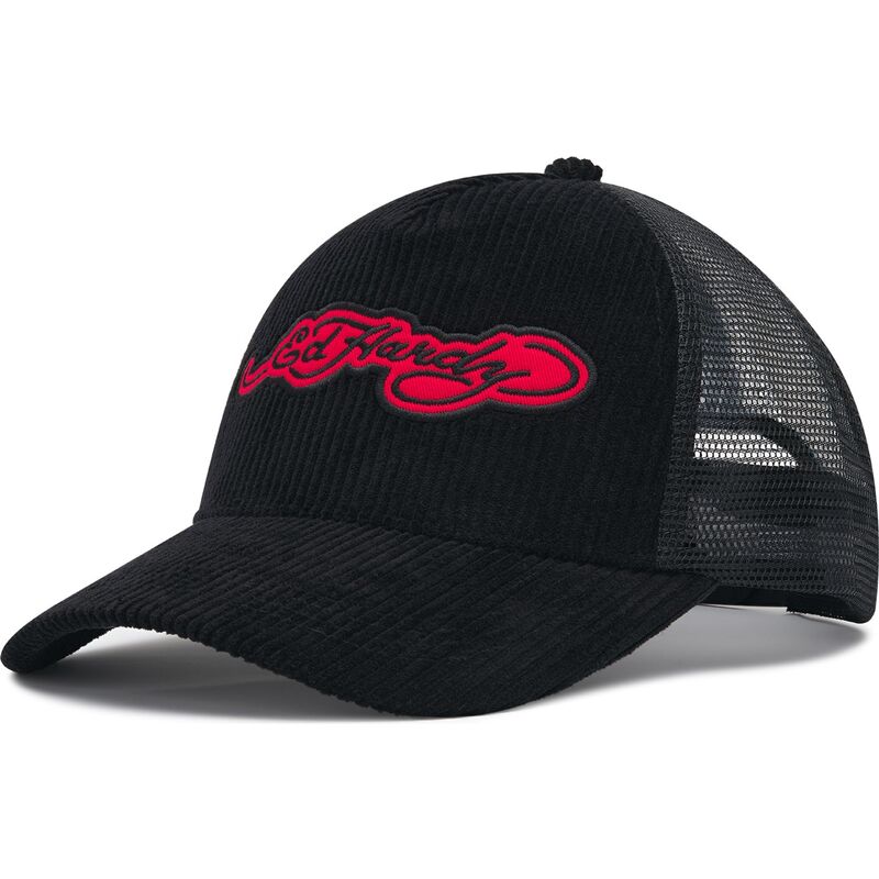 cepur-izliekta-truckeris-melns-snapback-embroidery-applique-cord-no-ed-hardy cepur-izliekta-truckeris-melns-snapback-embroidery-applique-cord-no-ed-hardy