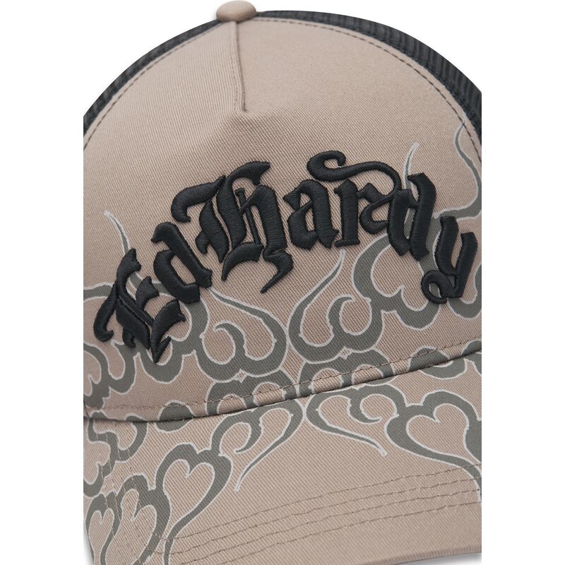 cepur-izliekta-truckeris-peleks-snapback-flaming-no-ed-hardy