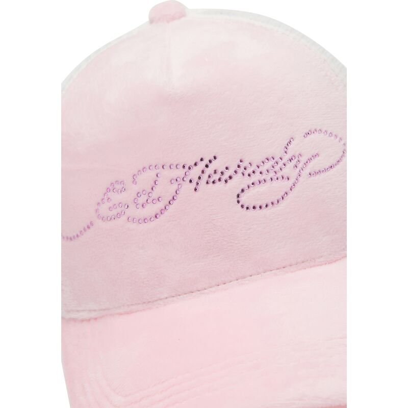 cepur-izliekta-truckeris-roza-snapback-diamante-velour-no-ed-hardy