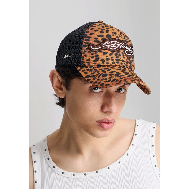 cepur-izliekta-truckeris-leopards-snapback-leopard-print-no-ed-hardy