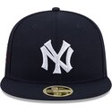 cepur-plakana-tumsi-zils-pieguloss-59fifty-hall-of-fame-no-new-york-yankees-mlb-no-new-era