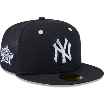 Cepur plakana truckeris tumši zils piegulošs 59FIFTY All Star Game Workout no New York Yankees MLB no New Era