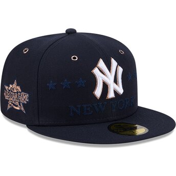 Cepur plakana tumši zils piegulošs 59FIFTY All Star Game no New York Yankees MLB no New Era