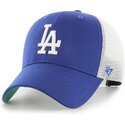 cepur-izliekta-truckeris-zils-snapback-berniem-mvp-branson-no-los-angeles-dodgers-mlb-no-47-brand