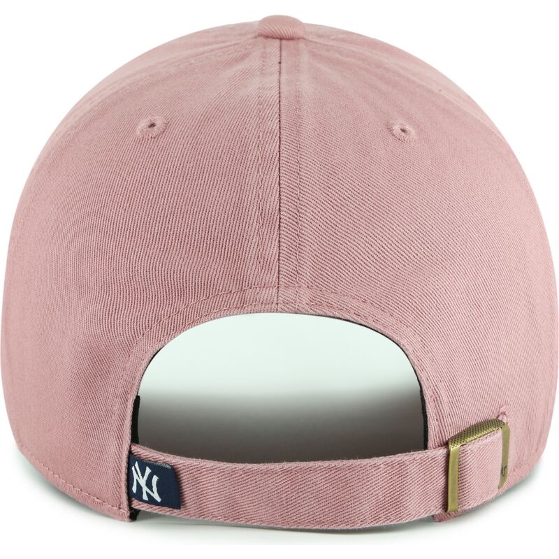 cepur-izliekta-roza-regulejams-berniem-clean-up-icon-alt-strawberry-no-new-york-yankees-mlb-no-47-brand