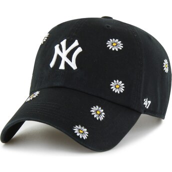 Cepur izliekta melns regulējams bērniem Clean Up Scatter no New York Yankees MLB no 47 Brand