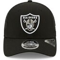 cepur-izliekta-truckeris-melns-snapback-9seventy-stretch-snap-team-no-las-vegas-raiders-nfl-no-new-era