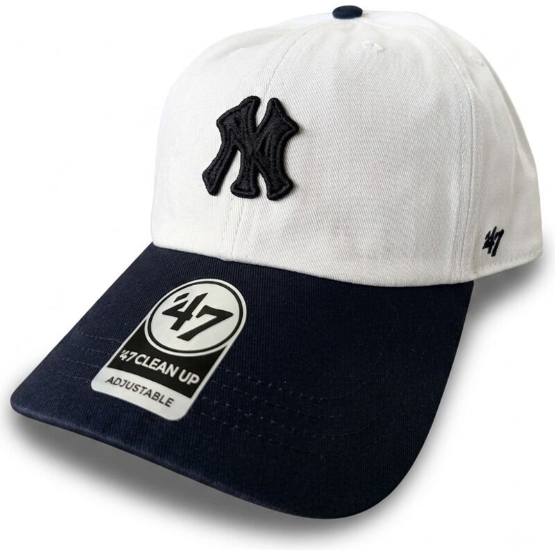 cepur-izliekta-bess-regulejams-clean-up-contemporary-two-tone-no-new-york-yankees-mlb-no-47-brand