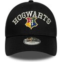 cepur-izliekta-melns-snapback-berniem-9forty-wordmark-no-hogwarts-harry-potter-no-new-era