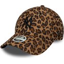 cepur-izliekta-leopards-regulejams-9forty-leopard-cord-no-new-york-yankees-mlb-no-new-era