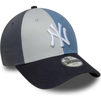 Cepur izliekta daudzkrāsains regulējams bērniem 9FORTY Colourblock no New York Yankees MLB no New Era