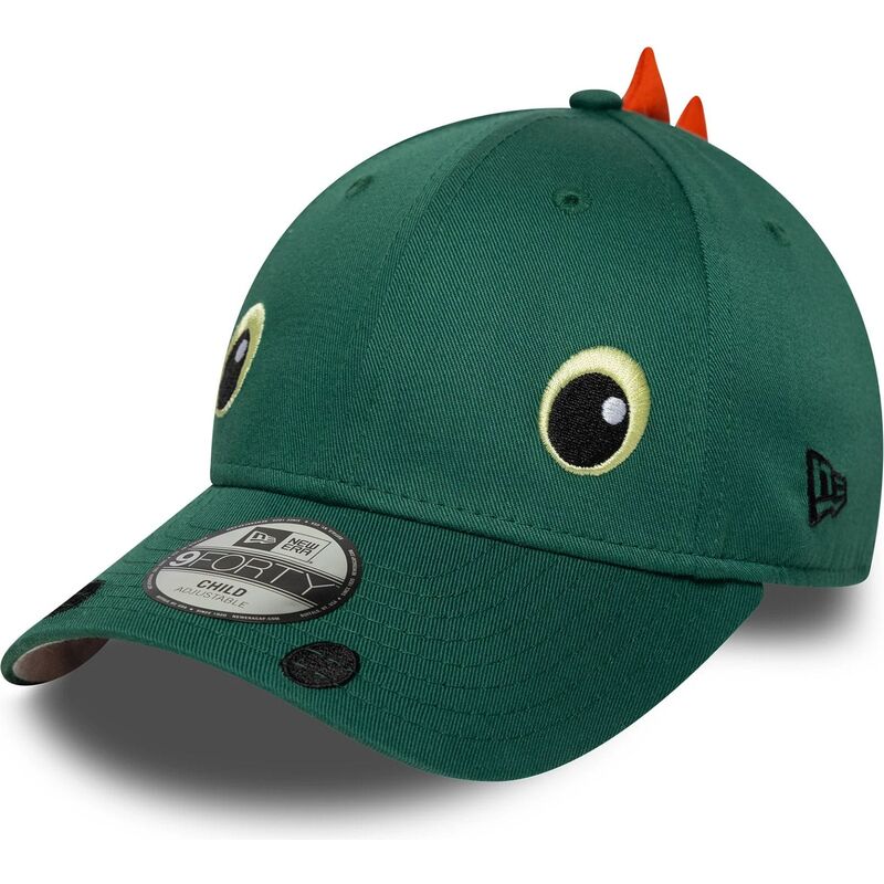 cepur-izliekta-zals-snapback-berniem-9forty-dino-face-no-new-era