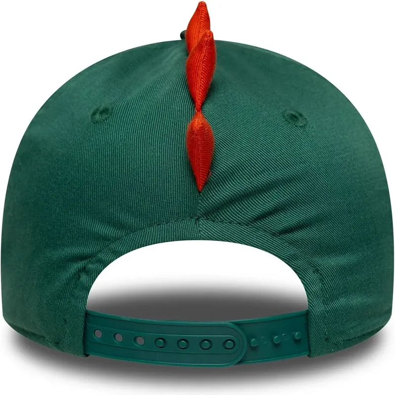cepur-izliekta-zals-snapback-berniem-9forty-dino-face-no-new-era