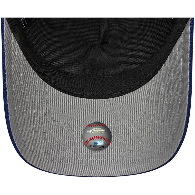 cepur-izliekta-zils-snapback-9forty-m-crown-a-frame-emblem-no-los-angeles-dodgers-mlb-no-new-era