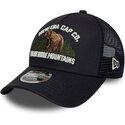 cepur-izliekta-truckeris-tumsi-zils-snapback-9forty-m-crown-a-frame-graphic-no-blue-ridge-mountains-no-new-era