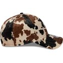 cepur-izliekta-bruns-regulejams-9twenty-animal-print-no-new-york-yankees-mlb-no-new-era