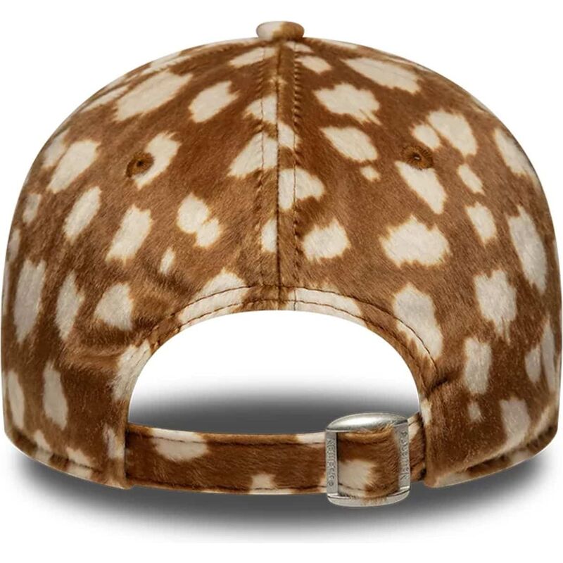 cepur-izliekta-bruns-regulejams-9twenty-animal-print-no-los-angeles-dodgers-mlb-no-new-era