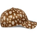 cepur-izliekta-bruns-regulejams-9twenty-animal-print-no-los-angeles-dodgers-mlb-no-new-era