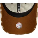 cepur-izliekta-bruns-regulejams-9twenty-animal-print-no-los-angeles-dodgers-mlb-no-new-era