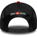 cepur-izliekta-truckeris-melns-snapback-e-frame-flawless-aprilia-piaggio-no-new-era
