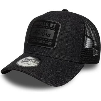 Cepur izliekta truckeris melns snapback A Frame Patch...