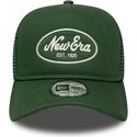 cepur-izliekta-truckeris-zals-snapback-a-frame-oval-patch-foam-no-new-era