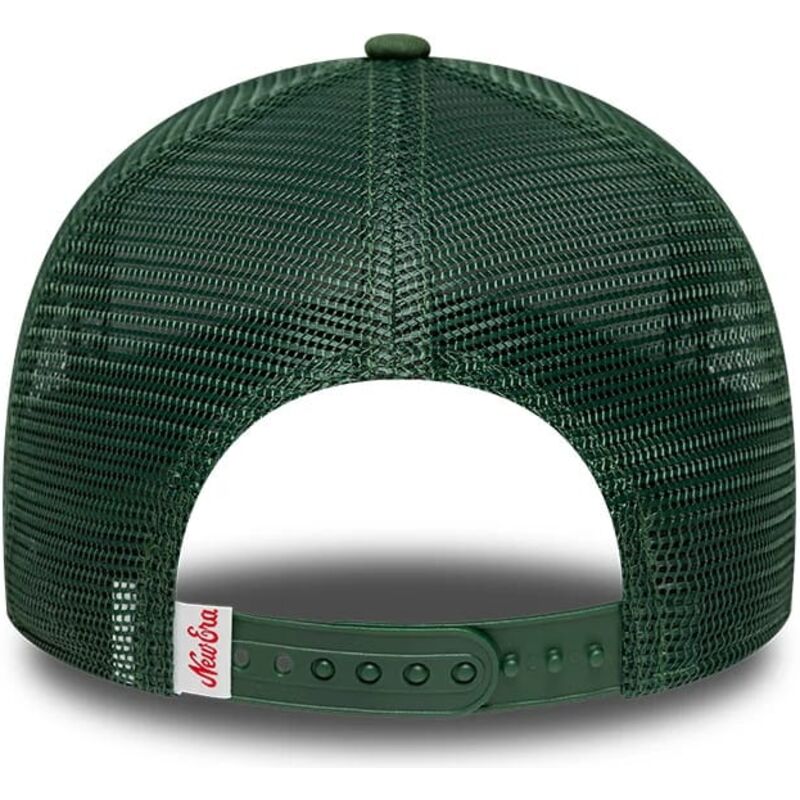 cepur-izliekta-truckeris-zals-snapback-a-frame-oval-patch-foam-no-new-era