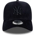 cepur-izliekta-truckeris-tumsi-zils-snapback-a-frame-tonal-cord-no-new-york-yankees-mlb-no-new-era