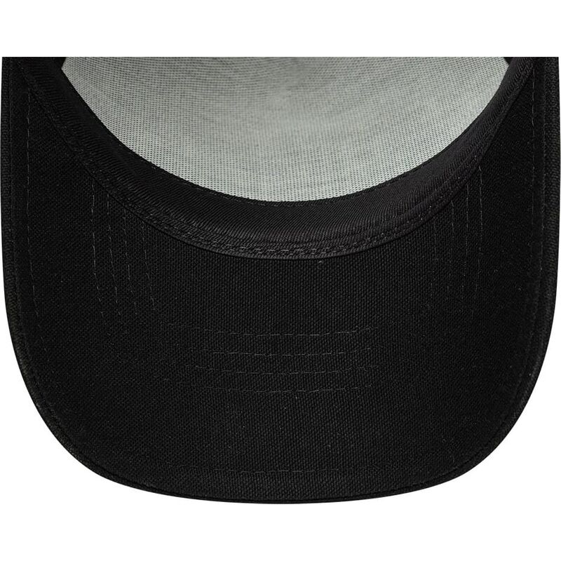 cepur-izliekta-truckeris-melns-snapback-e-frame-distressed-patch-no-new-era