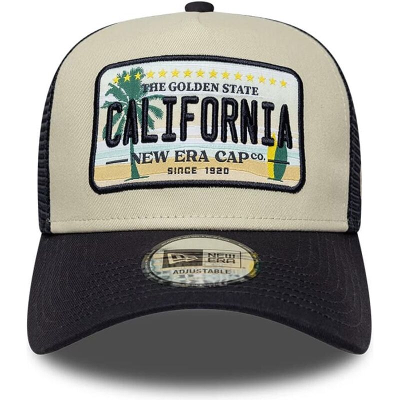 cepur-izliekta-truckeris-bess-snapback-a-frame-license-plate-no-california-no-new-era