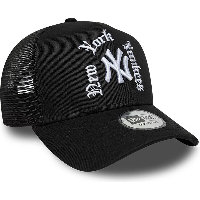 cepur-izliekta-truckeris-melns-snapback-a-frame-wordmark-no-new-york-yankees-mlb-no-new-era cepur-izliekta-truckeris-melns-snapback-a-frame-wordmark-no-new-york-yankees-mlb-no-new-era