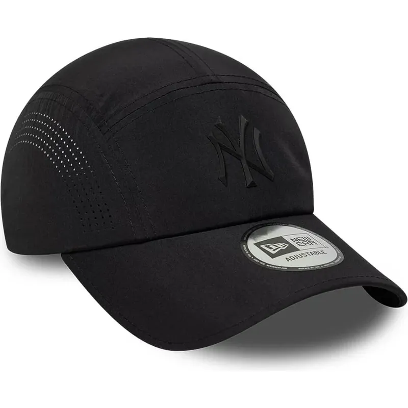 cepur-izliekta-truckeris-melns-snapback-runner-tech-midi-no-new-york-yankees-mlb-no-new-era