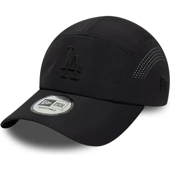 Cepur izliekta truckeris melns snapback Runner Tech Midi no Los Angeles Dodgers MLB no New Era