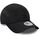 cepur-izliekta-truckeris-melns-snapback-runner-tech-midi-no-los-angeles-dodgers-mlb-no-new-era