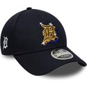cepur-izliekta-tumsi-zils-snapback-9forty-m-crown-a-frame-emblem-no-detroit-tigers-mlb-no-new-era