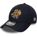 cepur-izliekta-tumsi-zils-snapback-9forty-m-crown-a-frame-emblem-no-new-york-yankees-mlb-no-new-era